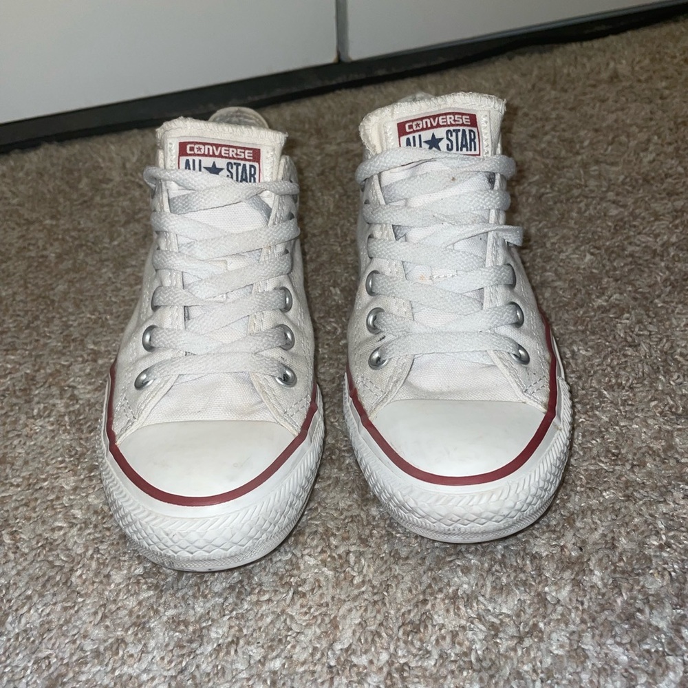 White Converse Shoes